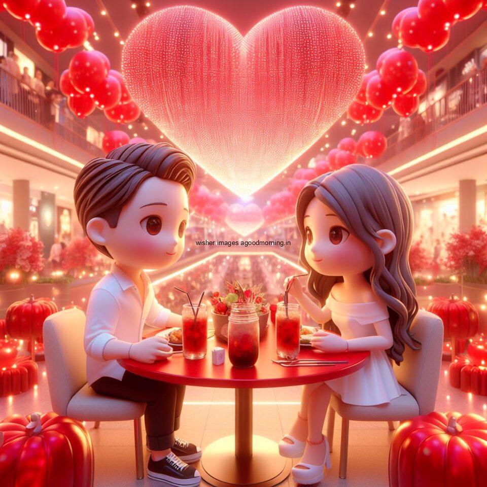 d cute couple images couple seating together with beautifull mall or middle of park azaming light setup ()