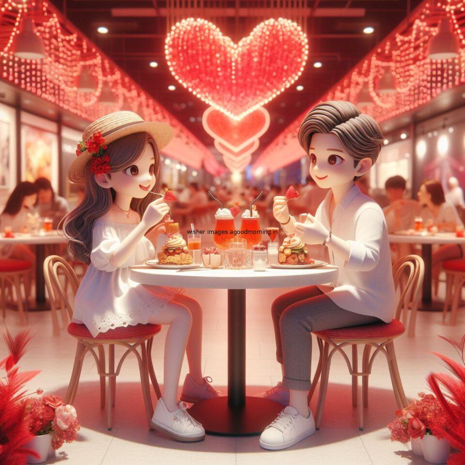 d cute couple images couple seating together with beautifull mall or middle of park azaming light setup ()