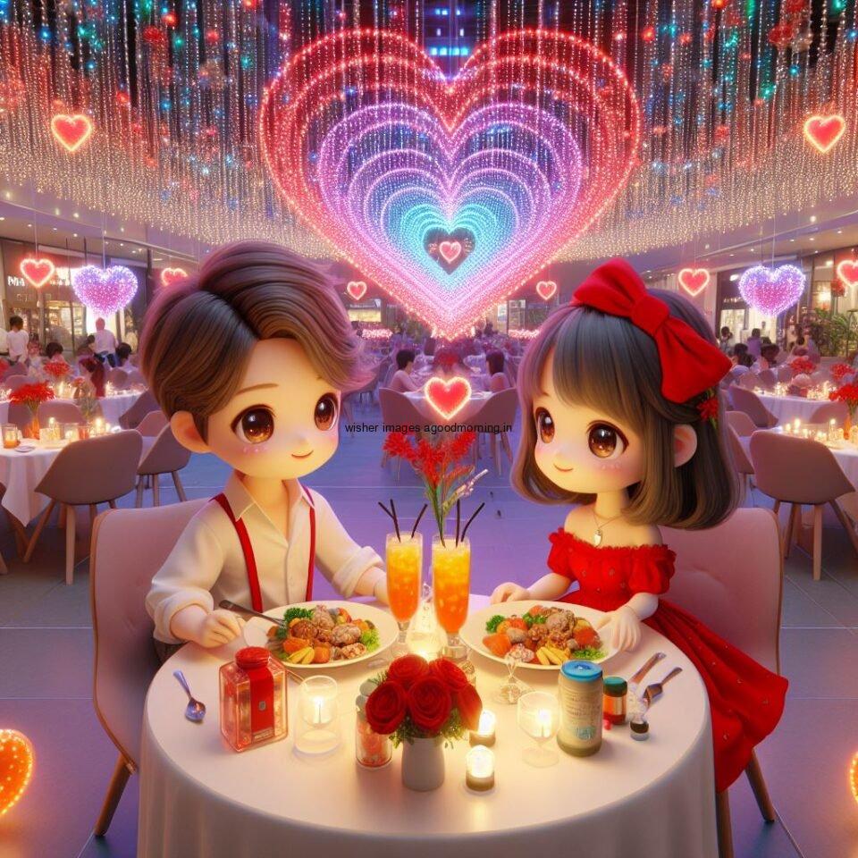 d cute couple images couple seating together with beautifull mall or middle of park azaming light setup ()