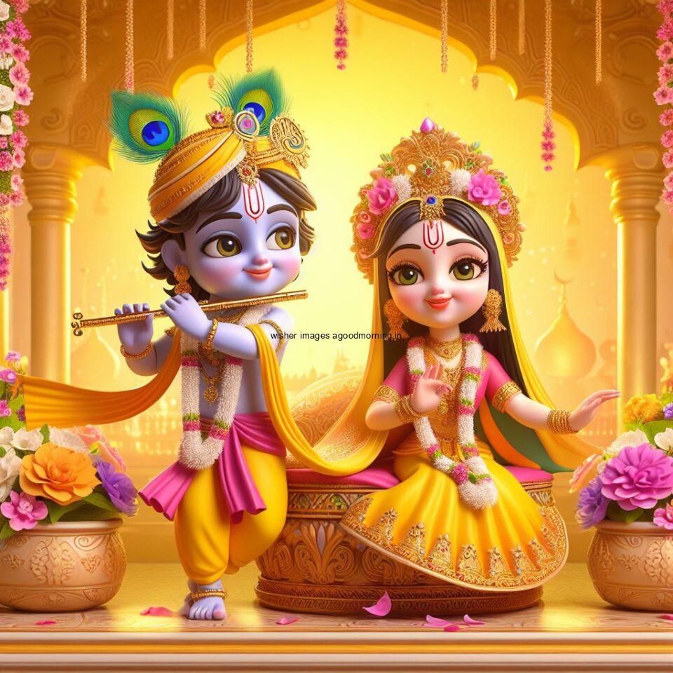 Lord Krishna Images & HD Krishna Photos Jai Shree Krishna Images Status d cute krishna seating playing flute eating button ()