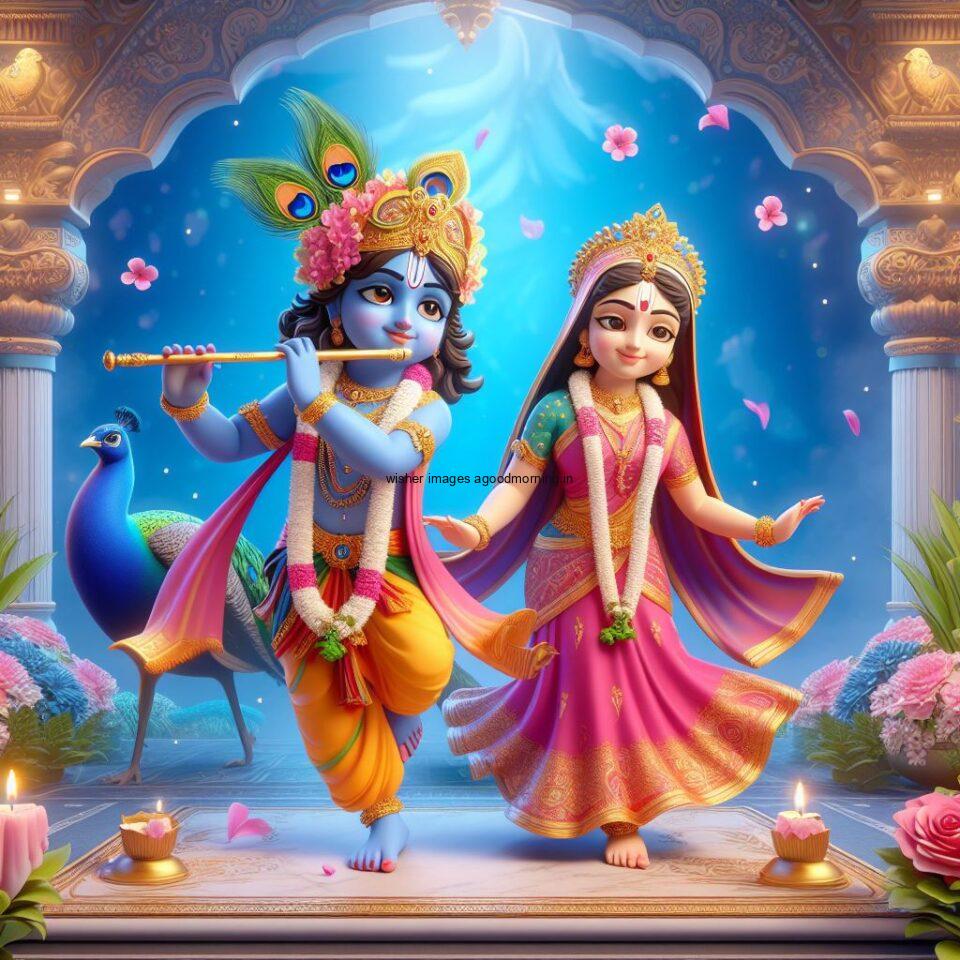 Lord Krishna Images & HD Krishna Photos Jai Shree Krishna Images Status d cute krishna seating playing flute eating button ()