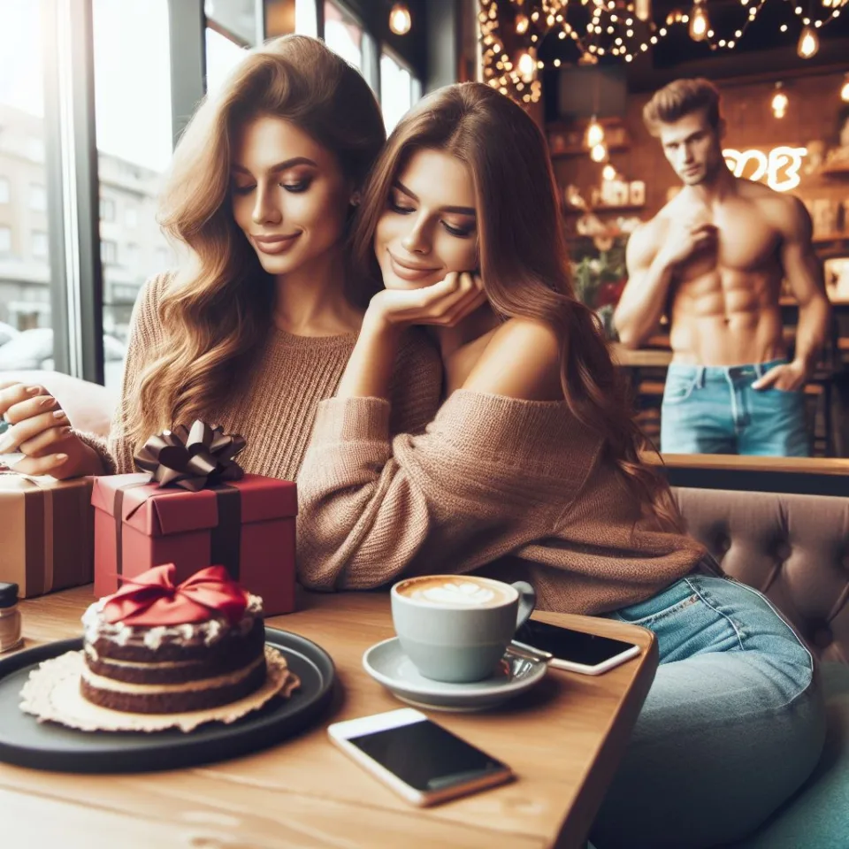 beautiful couple in cafe love couple images with love vibes in city and parpose eachother in the cafe table and enjoy the food ()