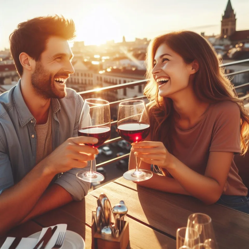 beautiful couple in cafe love couple images with love vibes in city and parpose eachother in the cafe table and enjoy the food ()