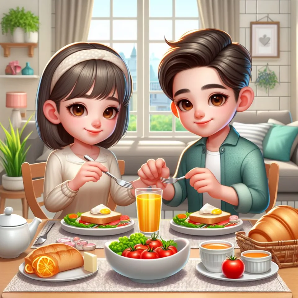 beautiful couple in cafe love couple images with love vibes in city and parpose eachother in the cafe table and enjoy the food image ()