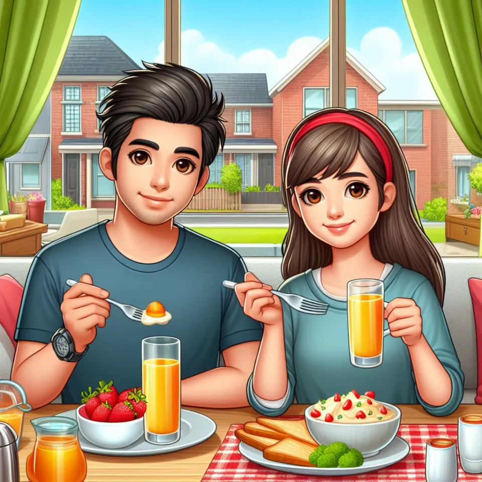 beautiful couple in cafe love couple images with love vibes in city and parpose eachother in the cafe table and enjoy the food image ()