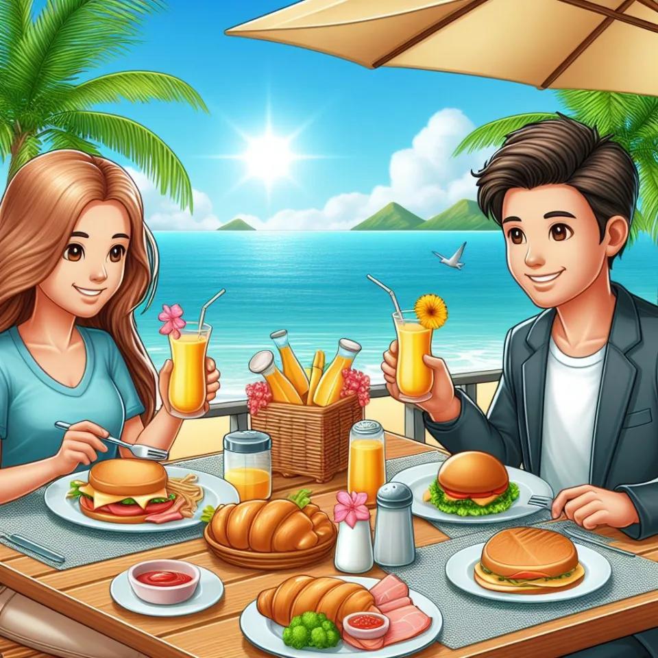 beautiful couple in cafe love couple images with love vibes in city and parpose eachother in the cafe table and enjoy the food image ()