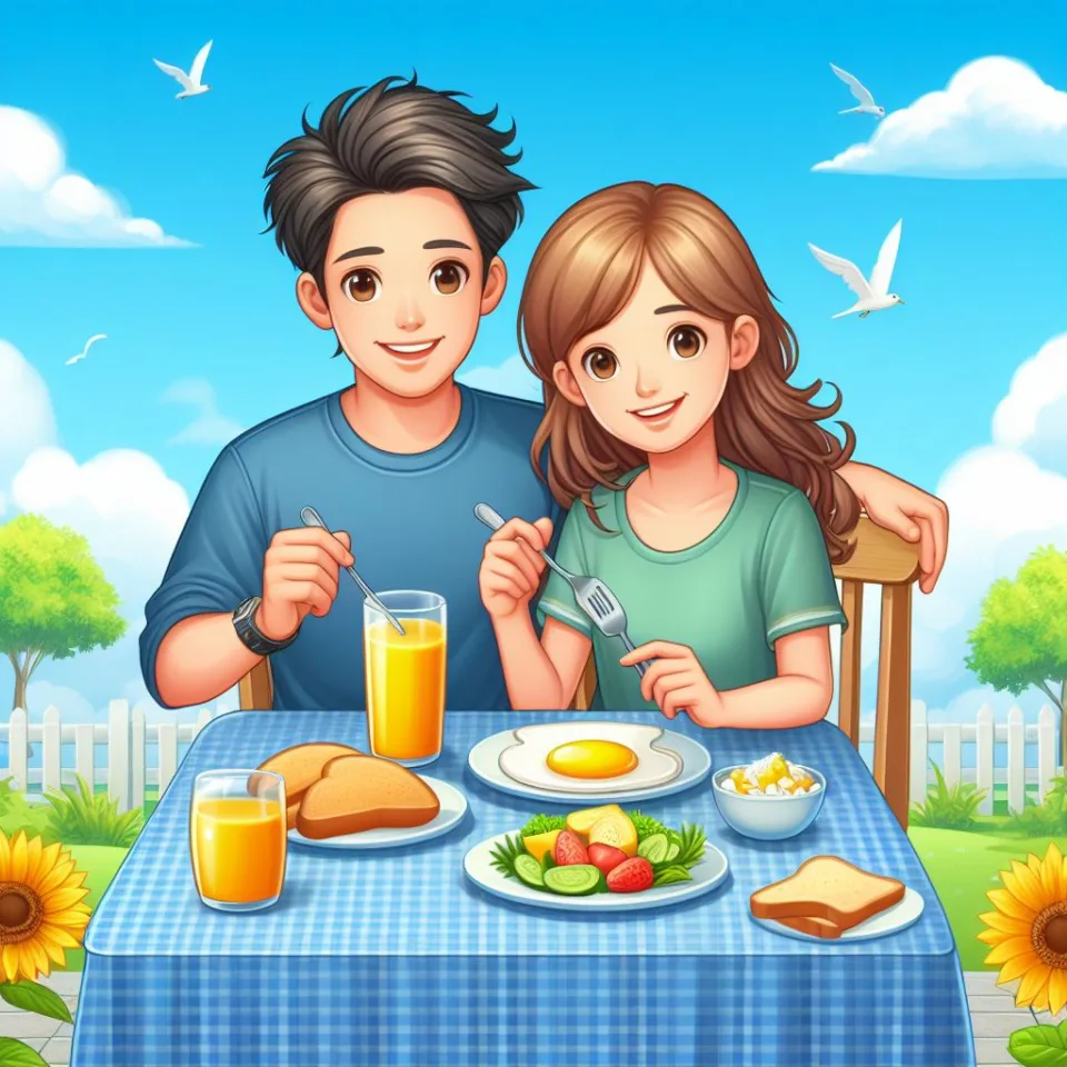 beautiful couple in cafe love couple images with love vibes in city and parpose eachother in the cafe table and enjoy the food image ()