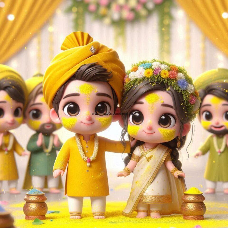 d cut couples wallpapers enjoy the wedding with each other haldi mahndi dancing green dress or yellow dress ()