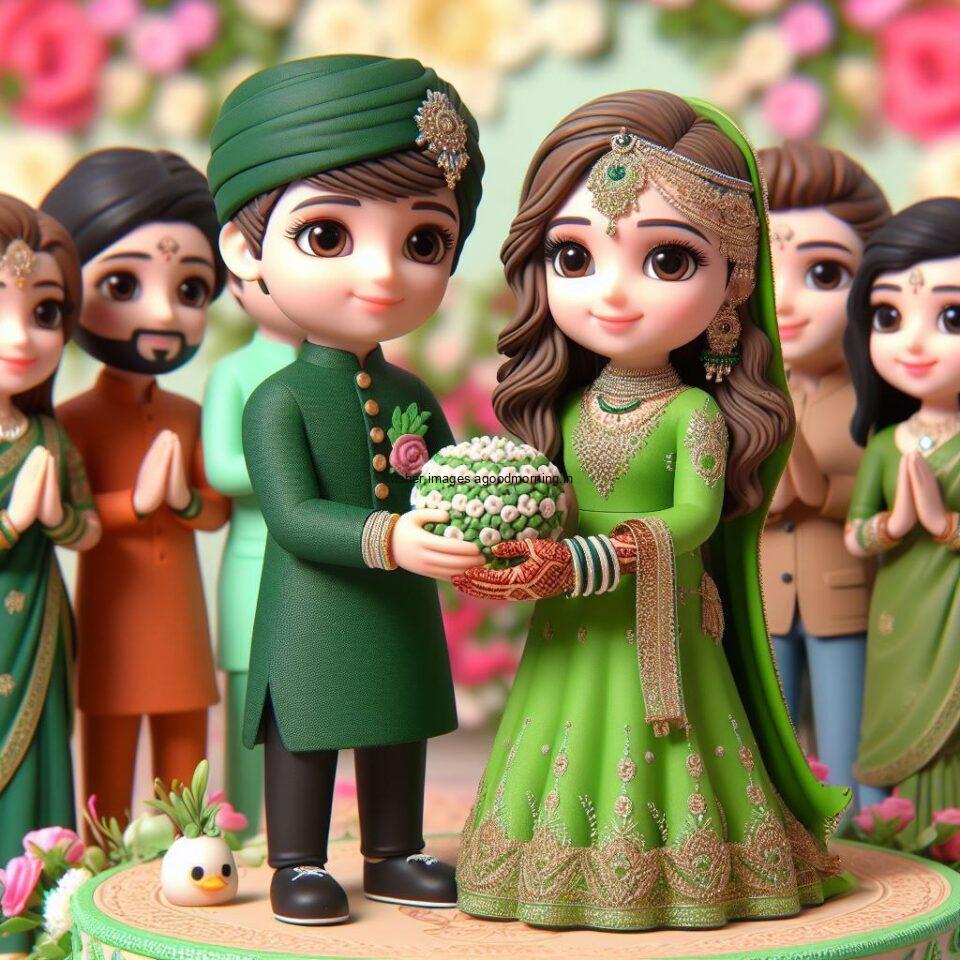 d cut couples wallpapers enjoy the wedding with each other haldi mahndi dancing green dress or yellow dress ()