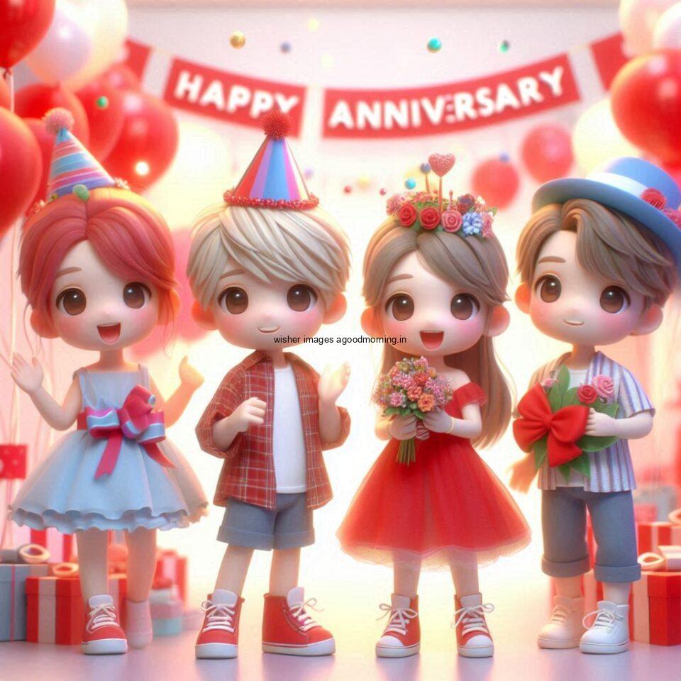 d cute cartoon wallpaper cute d cartoon images beautifull background with friedns are enjoy anniversary gangs ()