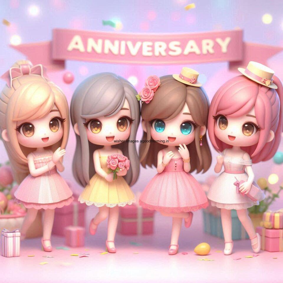 d cute cartoon wallpaper cute d cartoon images beautifull background with friedns are enjoy anniversary gangs ()