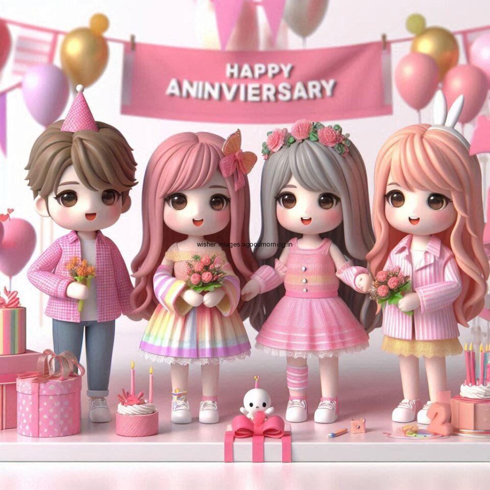 d cute cartoon wallpaper cute d cartoon images beautifull background with friedns are enjoy anniversary gangs ()