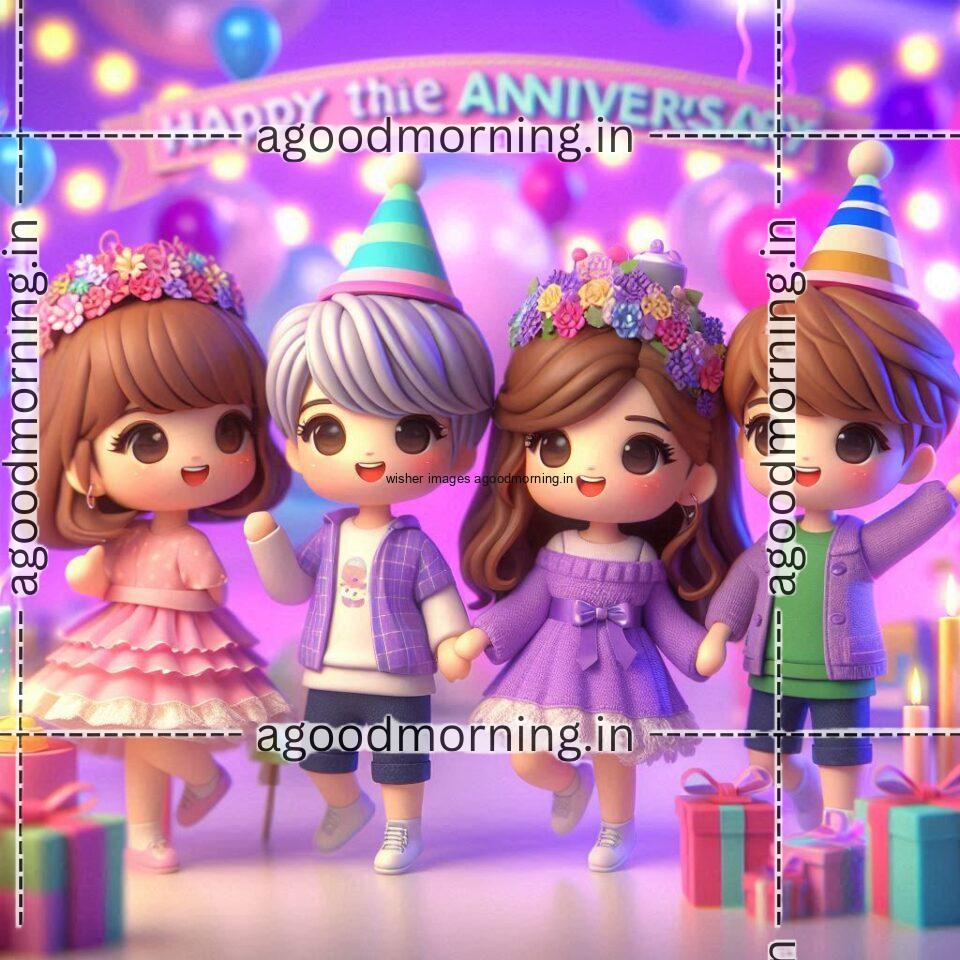 d cute cartoon wallpaper cute d cartoon images beautifull background with friedns are enjoy anniversary gangs ()