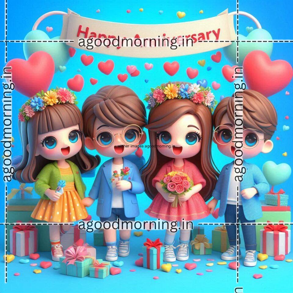 d cute cartoon wallpaper cute d cartoon images beautifull background with friedns are enjoy anniversary gangs ()