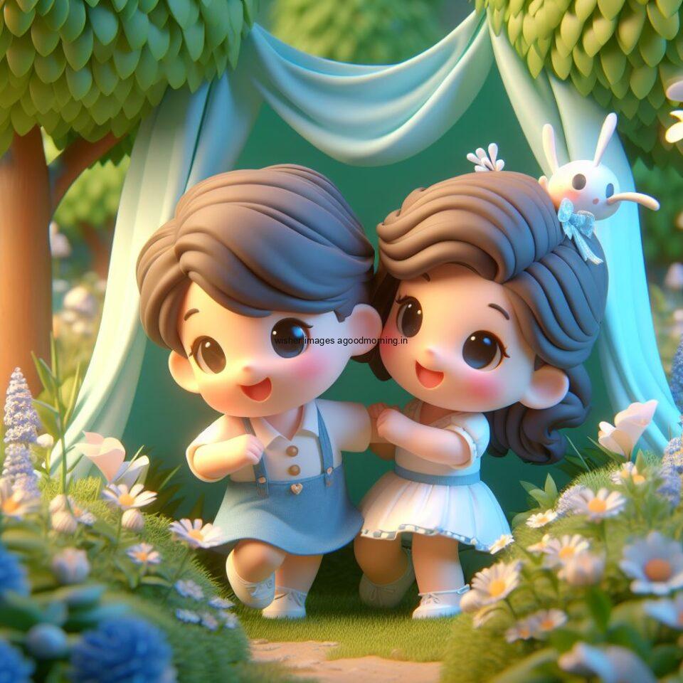 3d-cute-couple-images-with-love-vibes-couple-walks-in-the-park-cute-dress-with-lights-heart-full-of-enjoyment-11-960x960 3d Cute Couple Images || 3d Cute Couple wallpaper || Free Download