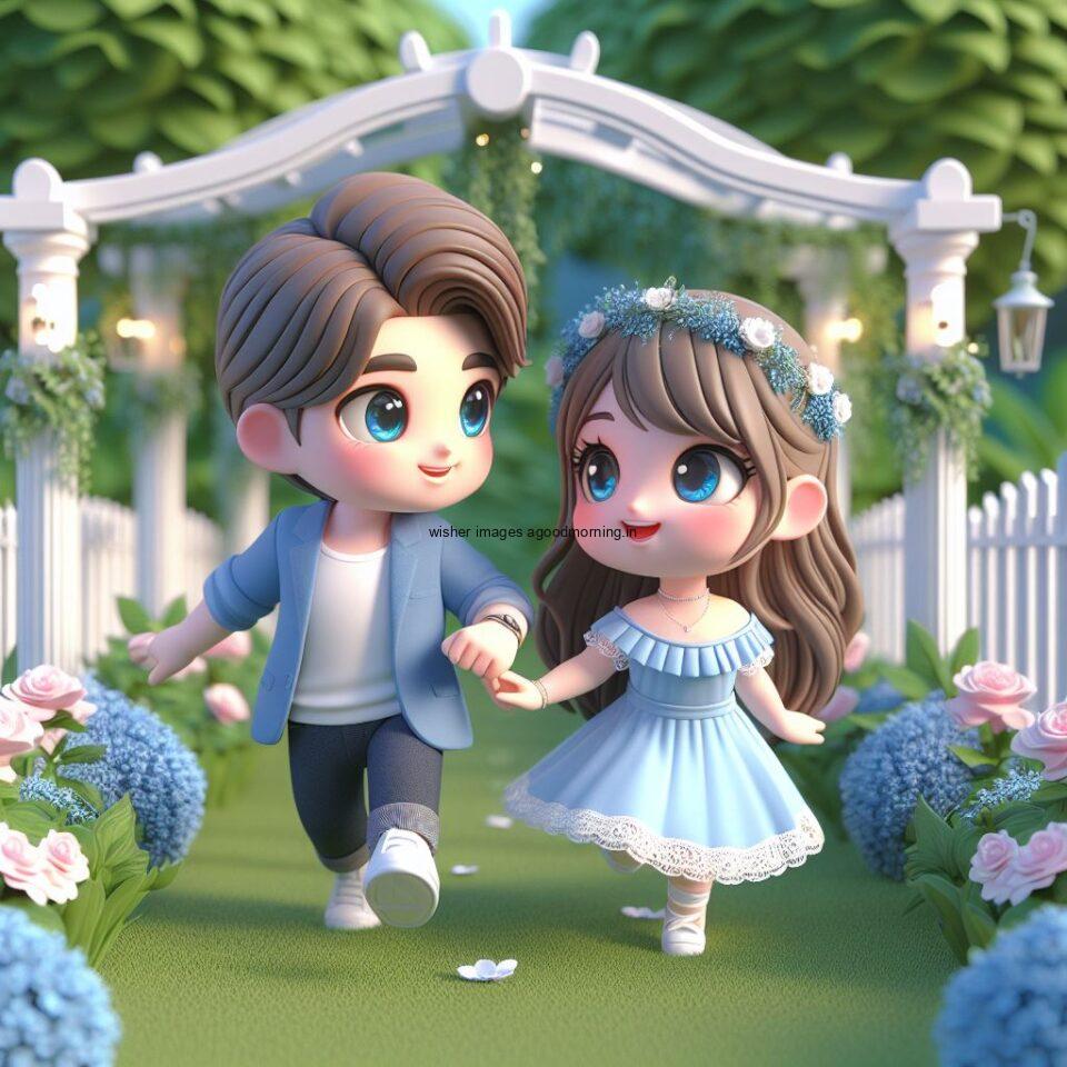 3d-cute-couple-images-with-love-vibes-couple-walks-in-the-park-cute-dress-with-lights-heart-full-of-enjoyment-14-960x960 3d Cute Couple Images || 3d Cute Couple wallpaper || Free Download