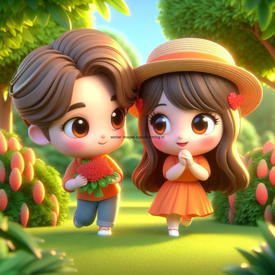 3d-cute-couple-images-with-love-vibes-couple-walks-in-the-park-cute-dress-with-lights-heart-full-of-enjoyment-17-960x960 3d Cute Couple Images || 3d Cute Couple wallpaper || Free Download