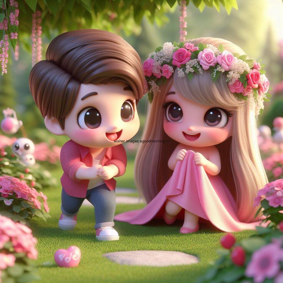 3d-cute-couple-images-with-love-vibes-couple-walks-in-the-park-cute-dress-with-lights-heart-full-of-enjoyment-22-960x960 3d Cute Couple Images || 3d Cute Couple wallpaper || Free Download