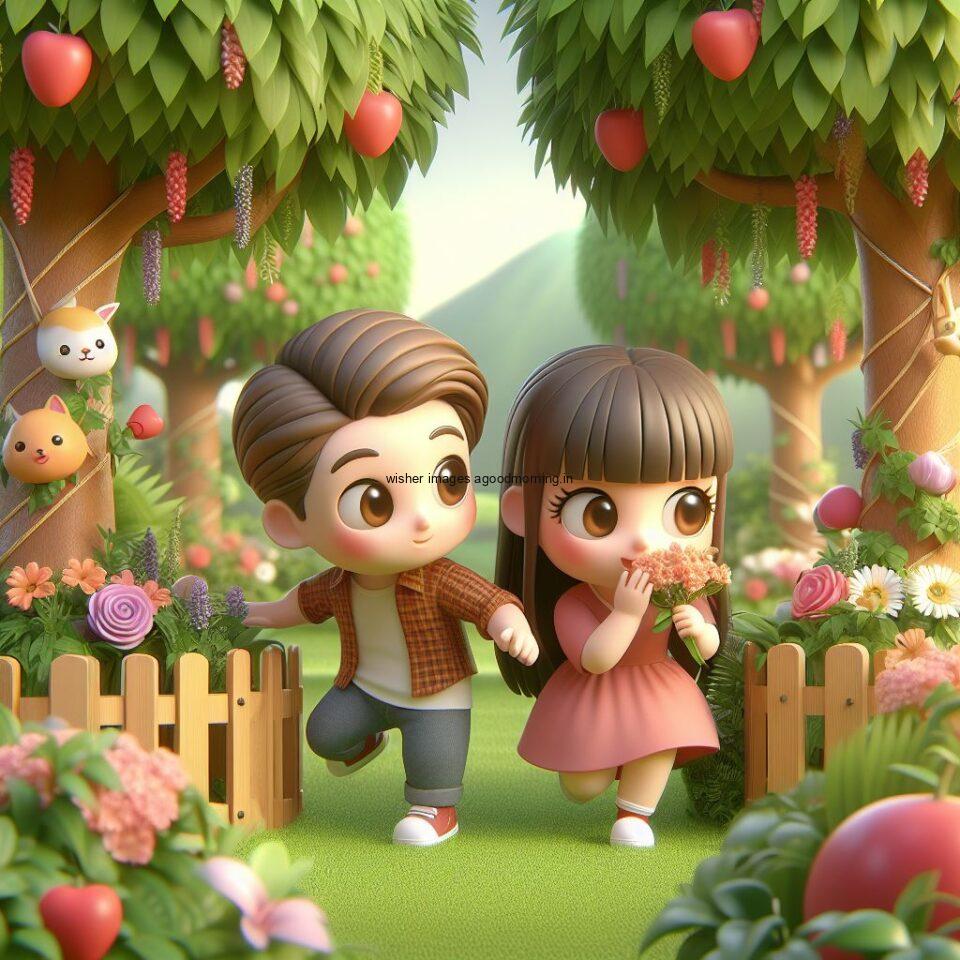 3d-cute-couple-images-with-love-vibes-couple-walks-in-the-park-cute-dress-with-lights-heart-full-of-enjoyment-25-960x960 3d Cute Couple Images || 3d Cute Couple wallpaper || Free Download