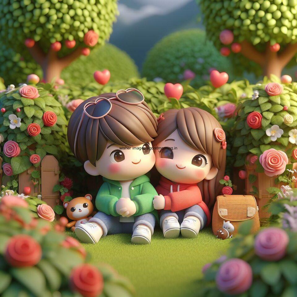 3d-cute-couple-images-with-love-vibes-couple-walks-in-the-park-cute-dress-with-lights-heart-full-of-enjoyment-26-960x960 3d Cute Couple Images || 3d Cute Couple wallpaper || Free Download