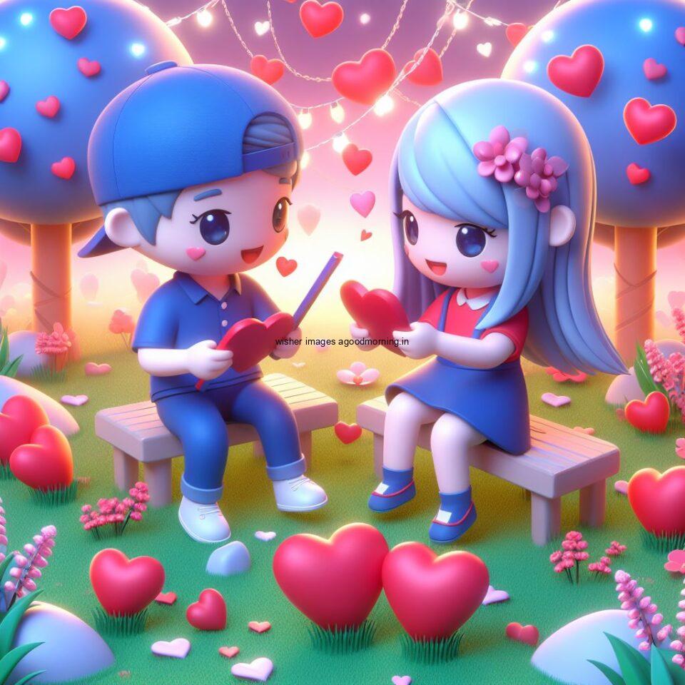 3d-cute-couple-images-with-love-vibes-couple-walks-in-the-park-cute-dress-with-lights-heart-full-of-enjoyment-33-960x960 3d Cute Couple Images || 3d Cute Couple wallpaper || Free Download