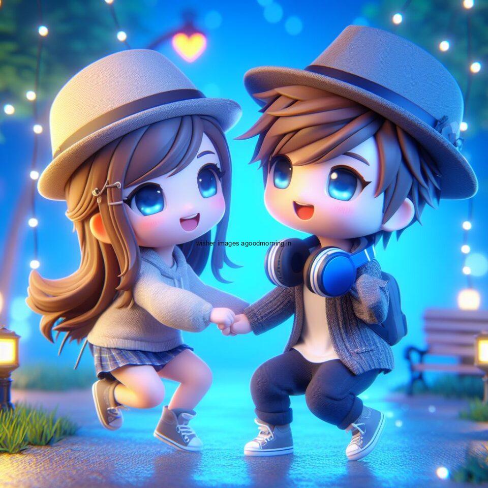 3d-cute-couple-images-with-love-vibes-couple-walks-in-the-park-cute-dress-with-lights-heart-full-of-enjoyment-37-960x960 3d Cute Couple Images || 3d Cute Couple wallpaper || Free Download