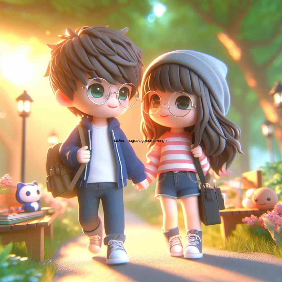 3d-cute-couple-images-with-love-vibes-couple-walks-in-the-park-cute-dress-with-lights-heart-full-of-enjoyment-39-960x960 3d Cute Couple Images || 3d Cute Couple wallpaper || Free Download