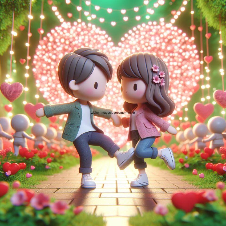 3d-cute-couple-images-with-love-vibes-couple-walks-in-the-park-cute-dress-with-lights-heart-full-of-enjoyment-43-960x960 3d Cute Couple Images || 3d Cute Couple wallpaper || Free Download