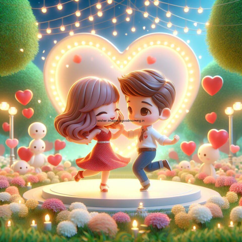 3d-cute-couple-images-with-love-vibes-couple-walks-in-the-park-cute-dress-with-lights-heart-full-of-enjoyment-48-960x960 3d Cute Couple Images || 3d Cute Couple wallpaper || Free Download