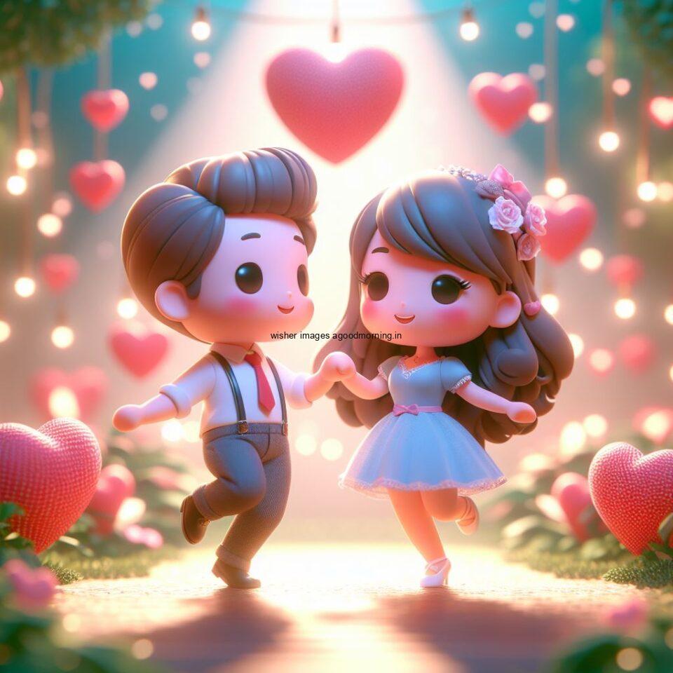 3d-cute-couple-images-with-love-vibes-couple-walks-in-the-park-cute-dress-with-lights-heart-full-of-enjoyment-49-960x960 3d Cute Couple Images || 3d Cute Couple wallpaper || Free Download