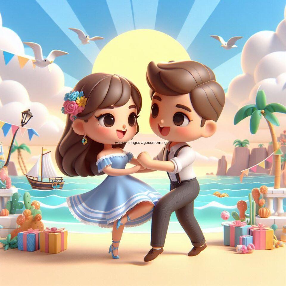 d cute couple wallpaper d cute couple images the couple enjoy the love vibes with amazing food water dance beacu stylish dress beautifull background ()