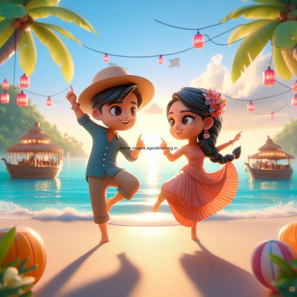 d cute couple wallpaper d cute couple images the couple enjoy the love vibes with amazing food water dance beacu stylish dress beautifull background ()