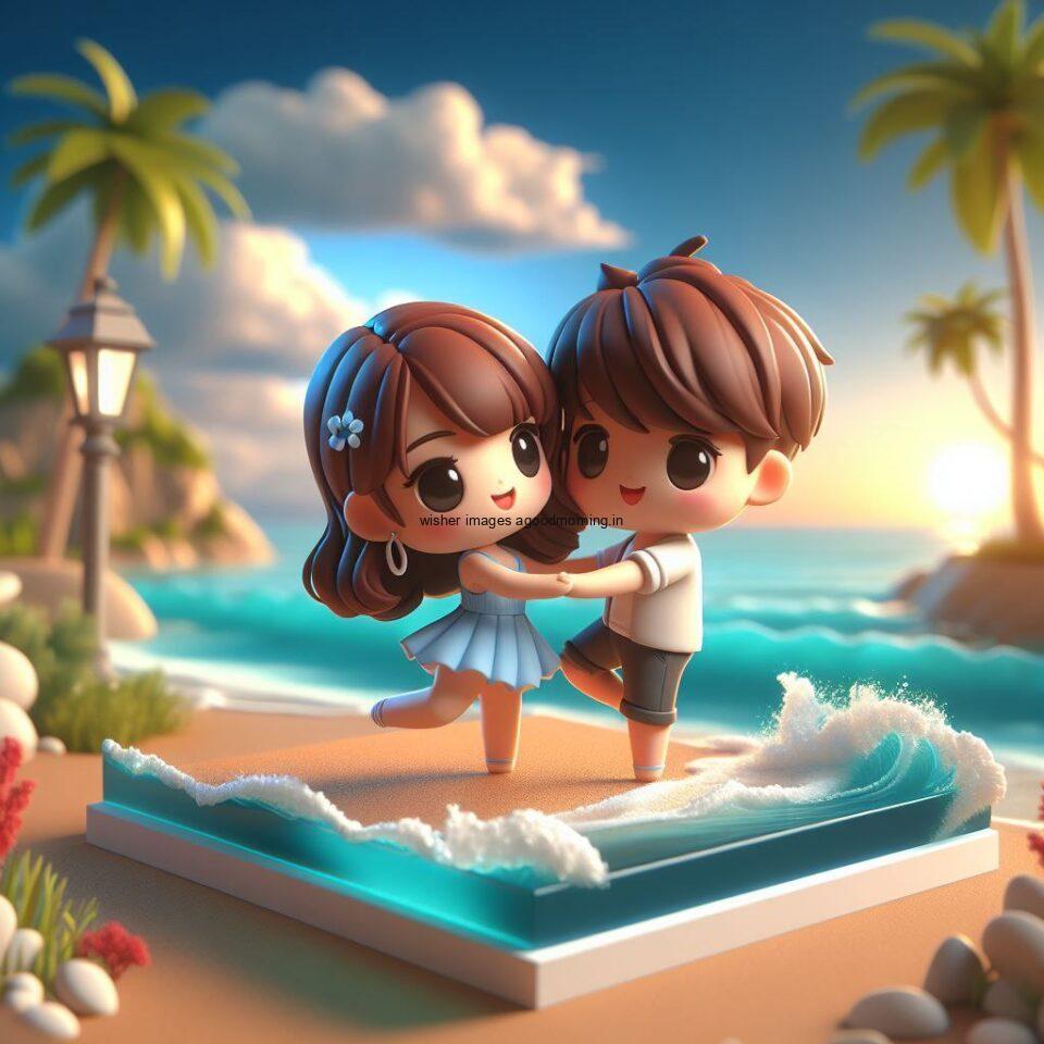 d cute couple wallpaper d cute couple images the couple enjoy the love vibes with amazing food water dance beacu stylish dress beautifull background ()