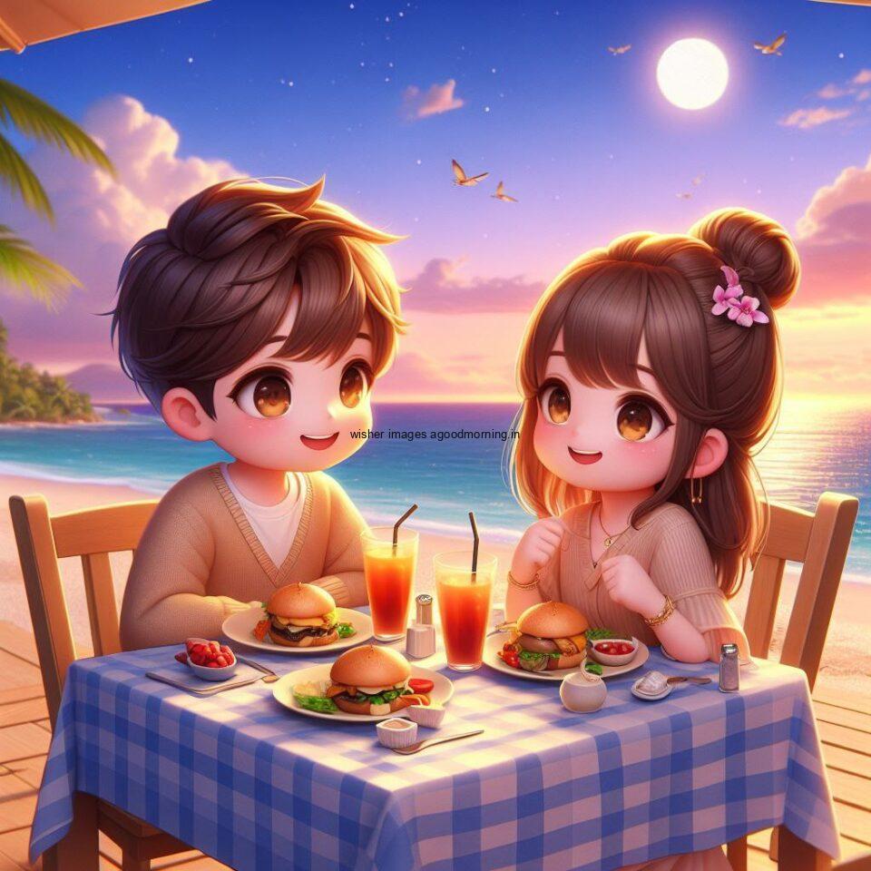 d cute couple wallpaper d cute couple images the couple enjoy the love vibes with amazing food water dance beacu stylish dress beautifull background ()