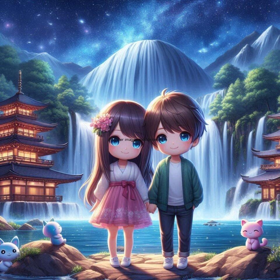 d cute couple wallpaper d cute couple images the couple enjoy the love vibes with amazing food water dance beacu stylish dress beautifull background ()