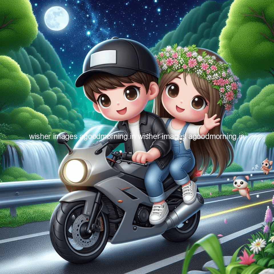 bike couple hd wallpaper love vibes images with motocycles on the road with gear tyre wheels bike lights ()