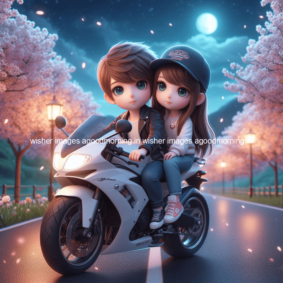 bike couple hd wallpaper love vibes images with motocycles on the road with gear tyre wheels bike lights ()