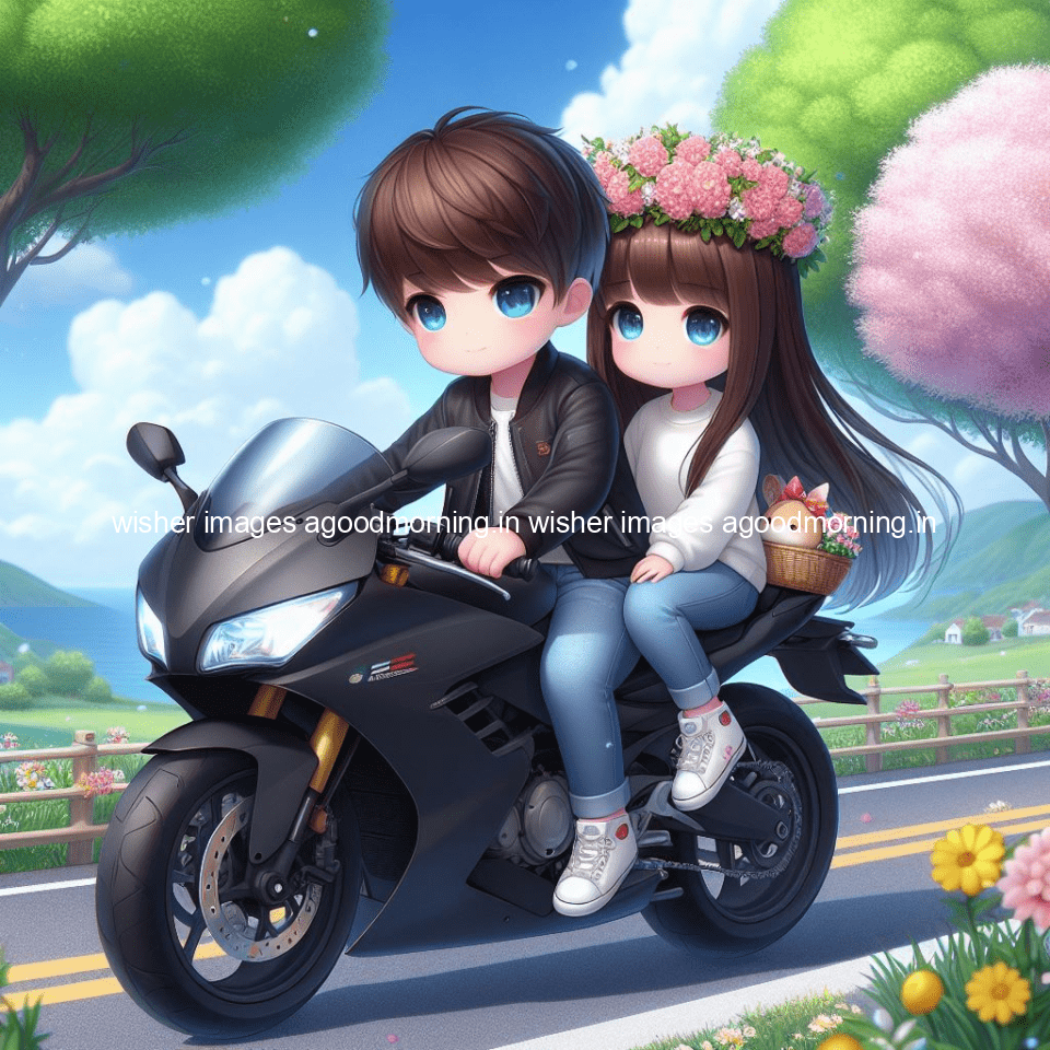 bike couple hd wallpaper love vibes images with motocycles on the road with gear tyre wheels bike lights ()