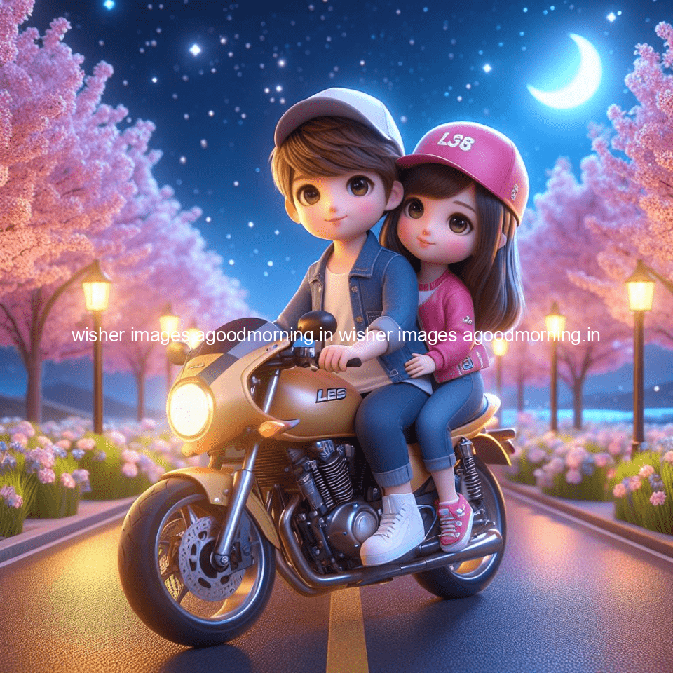 bike couple hd wallpaper love vibes images with motocycles on the road with gear tyre wheels bike lights ()