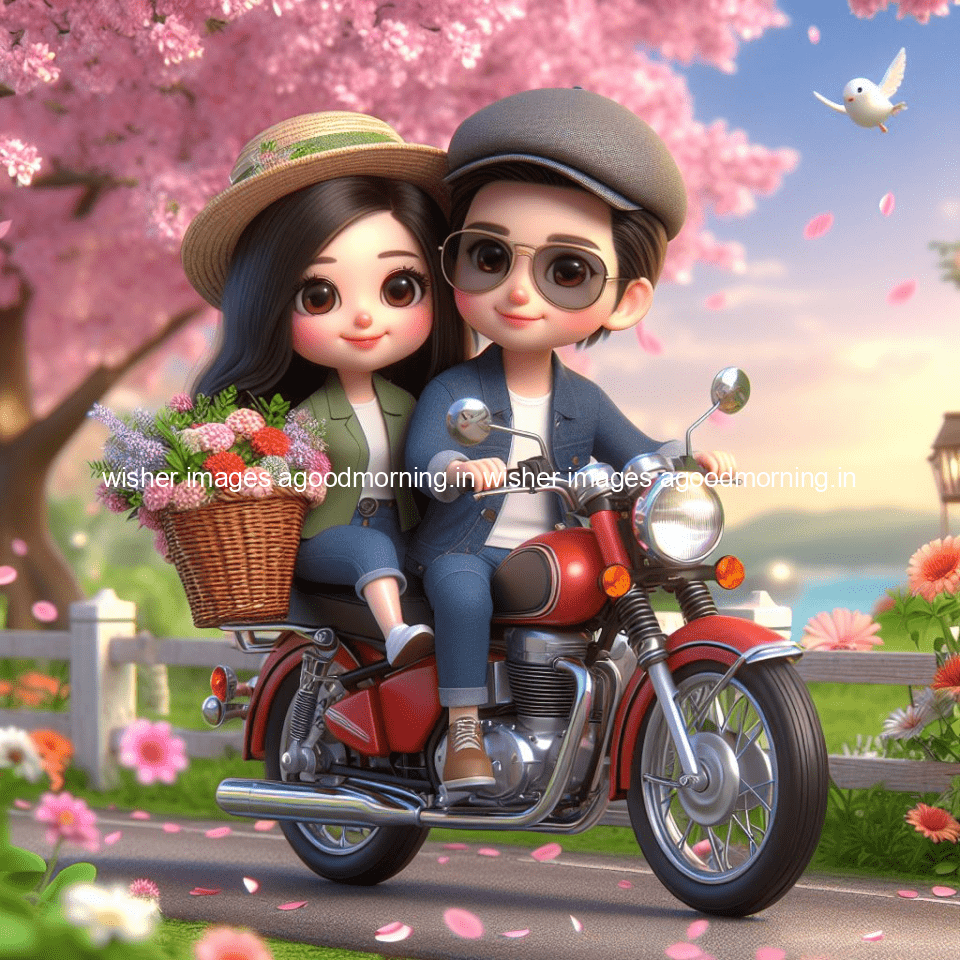 bike couple hd wallpaper love vibes images with motocycles on the road with gear tyre wheels bike lights ()