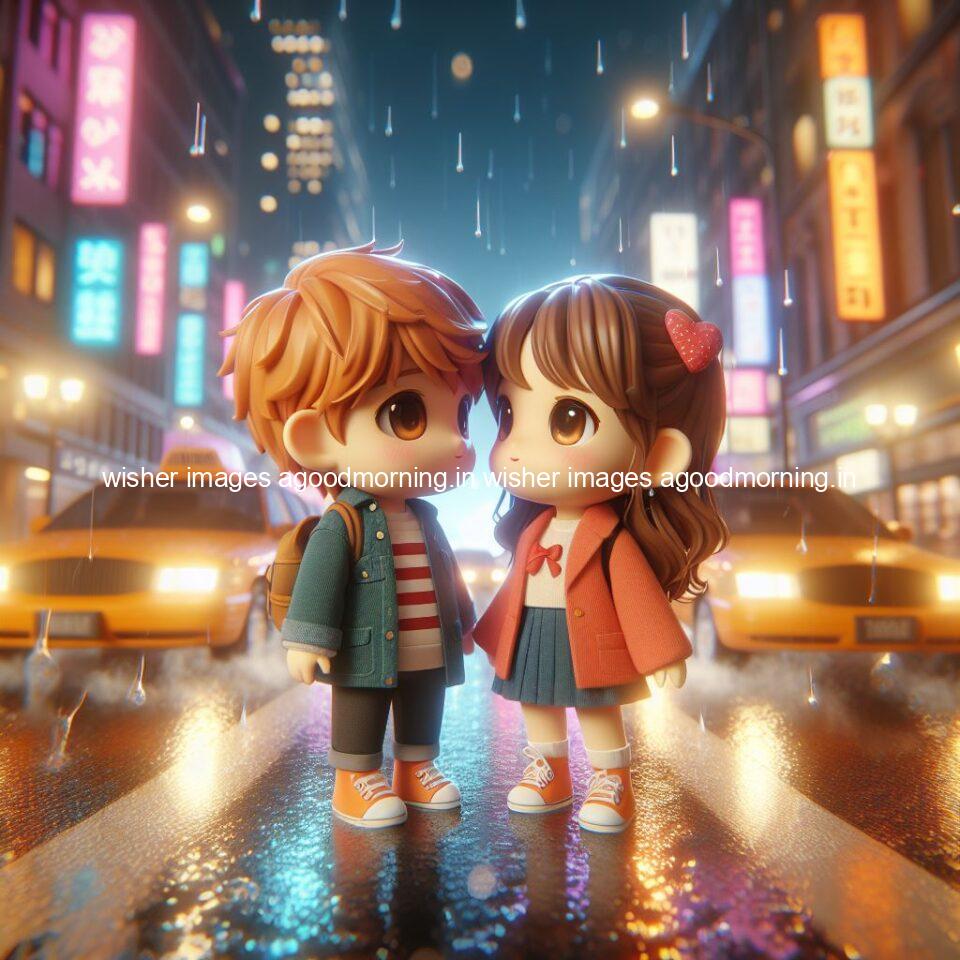 130+ Cute Couple Rain Images || Free Download 113 cute d couple dance in the rain in the middle of road enjoy the love movement with amazing lights setup fully d ()