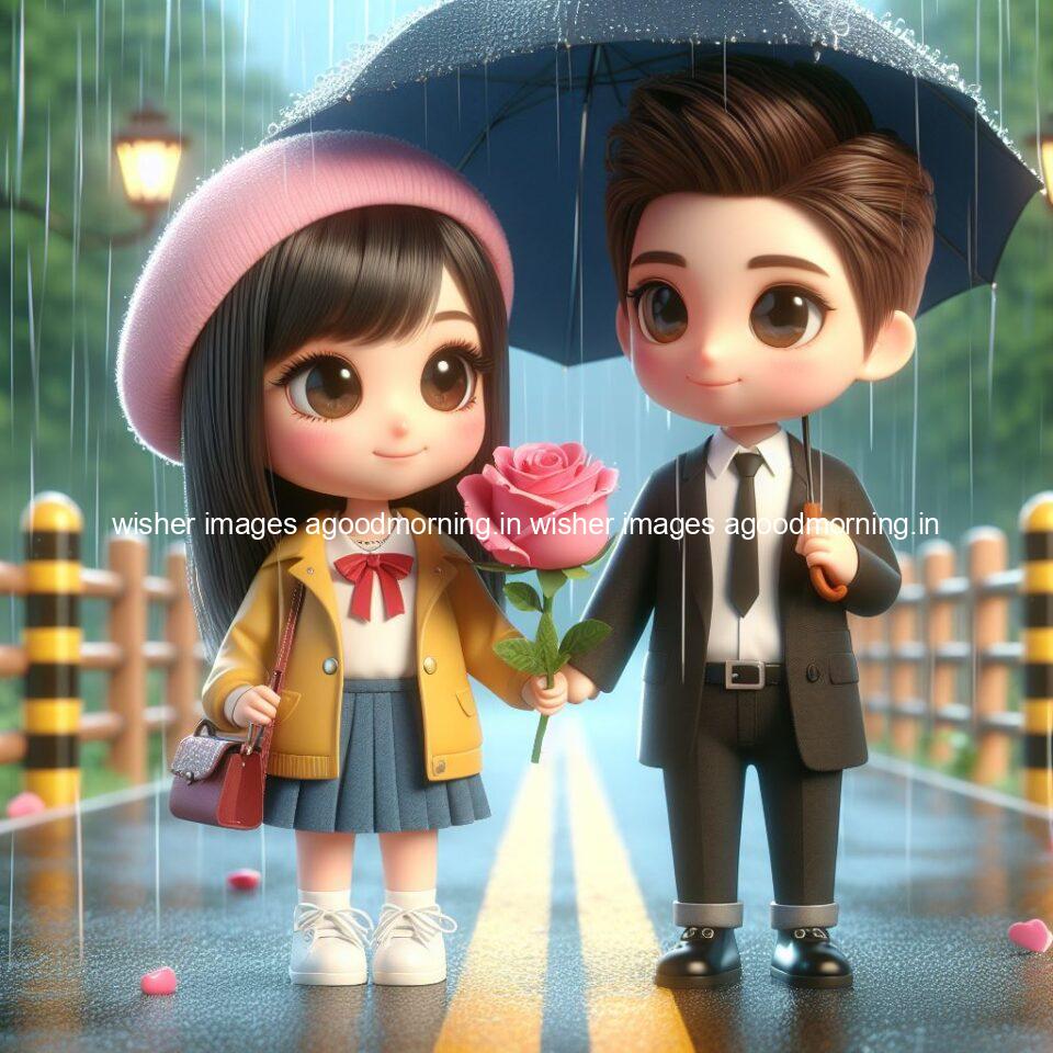 130+ Cute Couple Rain Images || Free Download 114 cute d couple dance in the rain in the middle of road enjoy the love movement with amazing lights setup fully d ()