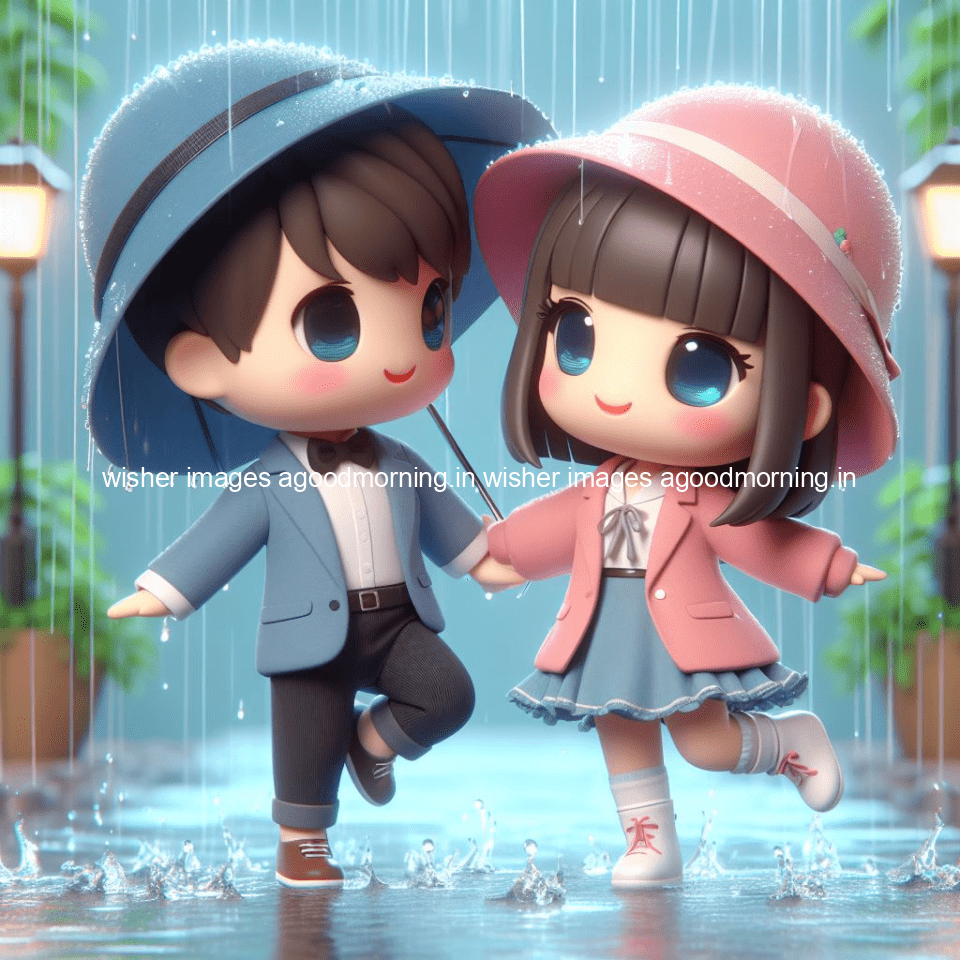 130+ Cute Couple Rain Images || Free Download 27 cute d couple dance in the rain in the middle of road enjoy the love movement with amazing lights setup fully d ()