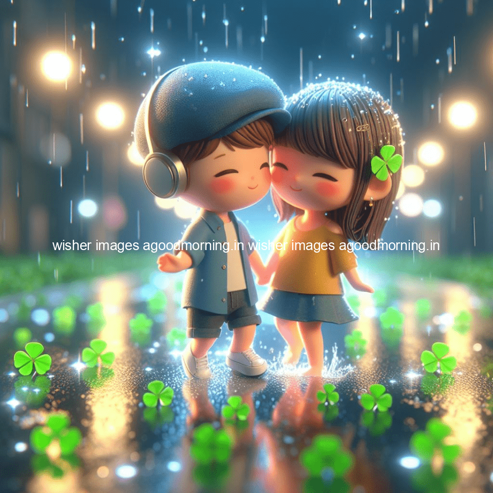 130+ Cute Couple Rain Images || Free Download 29 cute d couple dance in the rain in the middle of road enjoy the love movement with amazing lights setup fully d ()