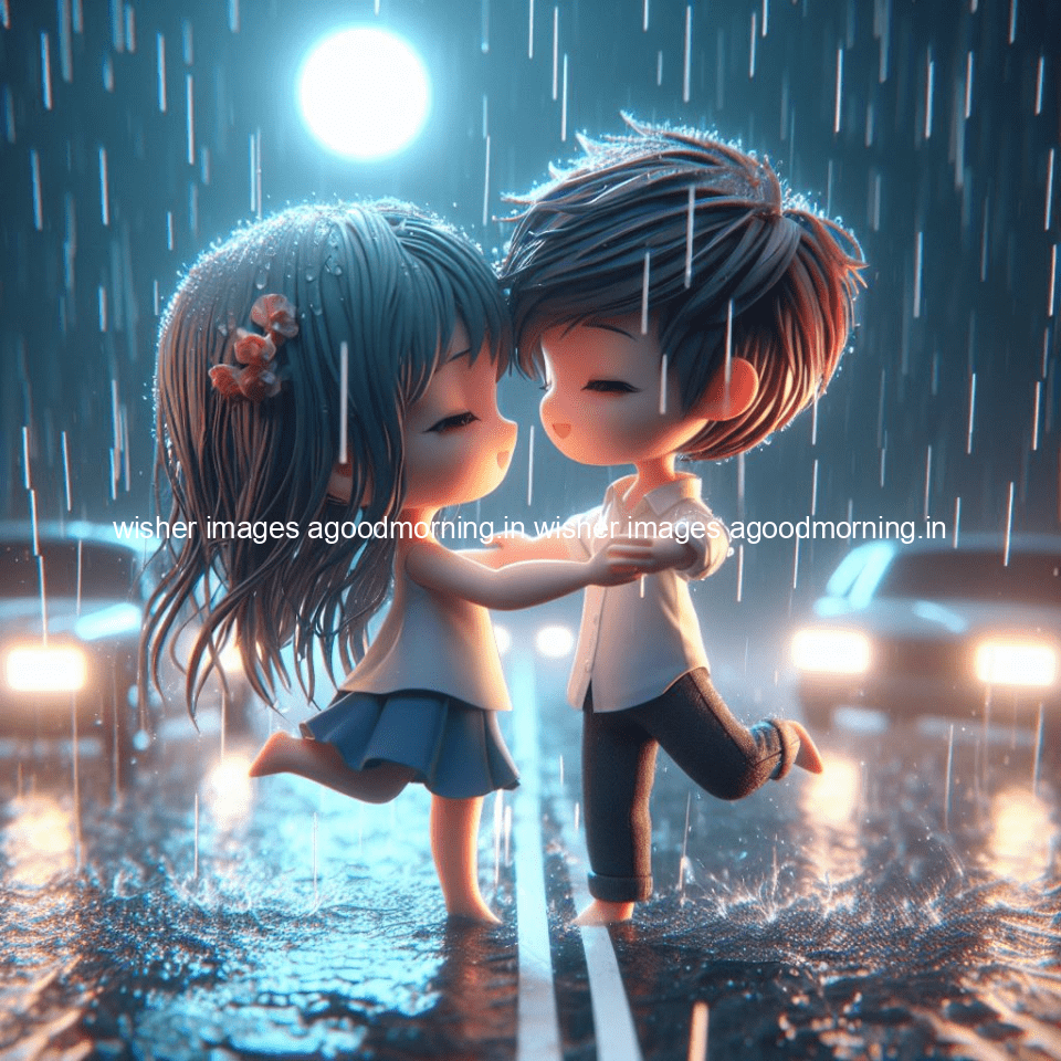 130+ Cute Couple Rain Images || Free Download 35 cute d couple dance in the rain in the middle of road enjoy the love movement with amazing lights setup fully d ()