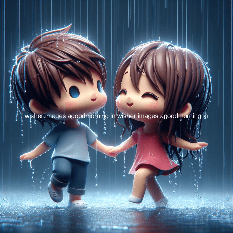 130+ Cute Couple Rain Images || Free Download 4 cute d couple dance in the rain in the middle of road enjoy the love movement with amazing lights setup fully d ()