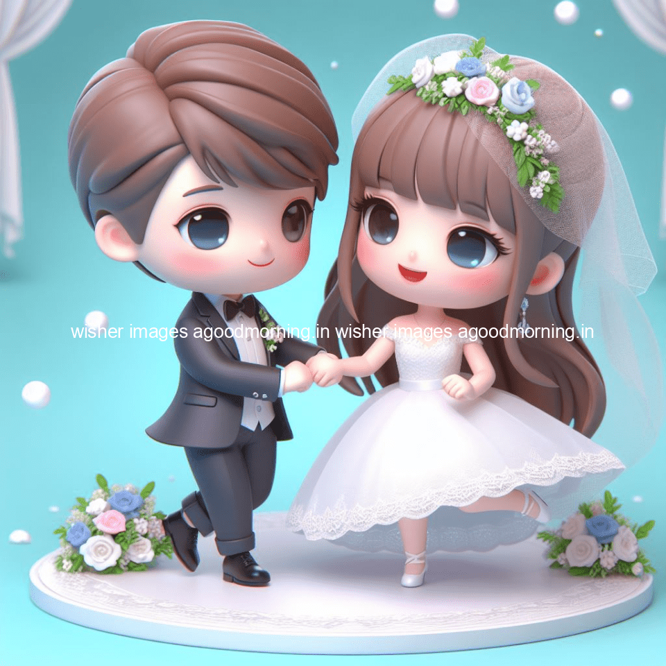125+ Cute Couple 3d wallpaper wedding || Free Download 124 cute d couple wallpaper couple enjoy the wedding with beautiful wedding dress amazing background with flowers and blending colours ()
