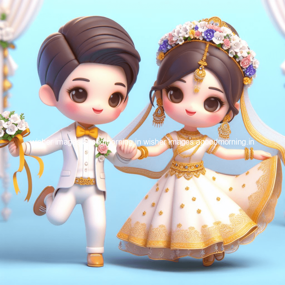 125+ Cute Couple 3d wallpaper wedding || Free Download 97 cute d couple wallpaper couple enjoy the wedding with beautiful wedding dress amazing background with flowers and blending colours ()