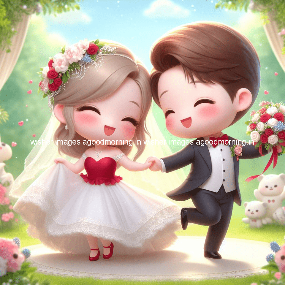 125+ Cute Couple 3d wallpaper wedding || Free Download 103 cute d couple wallpaper couple enjoy the wedding with beautiful wedding dress amazing background with flowers and blending colours ()
