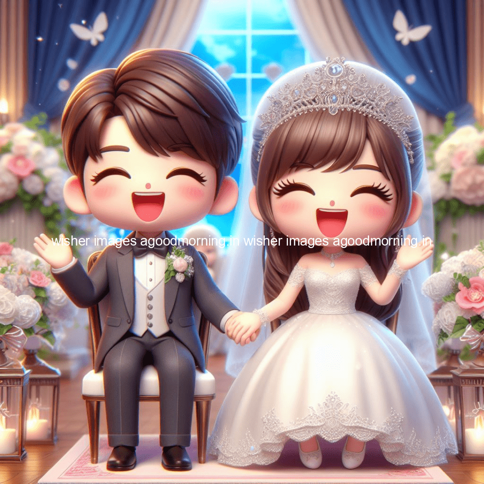 cute d couple wallpaper couple enjoy the wedding with beautiful wedding dress amazing background with flowers and blending colours ()